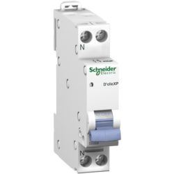 DISJONCTEUR PHASE NEUTRE 1 POLE + N 10 A COURBE C - POOLELEC