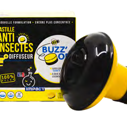 BUZZ'OFF BZ12 REPULSIF INSECTE10 P - IMPACT