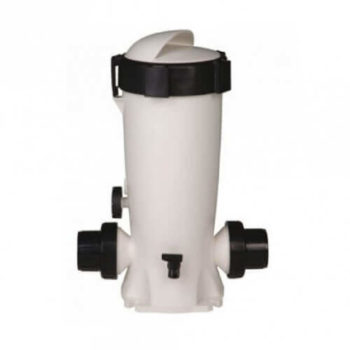 DOSEUR 2 KG AVEC VANNE DE DEBIT ON LINE - STERIPOOL