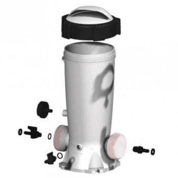 DOSEUR 2 KG AVEC VANNE DE DEBIT OFF LINE - STERIPOOL