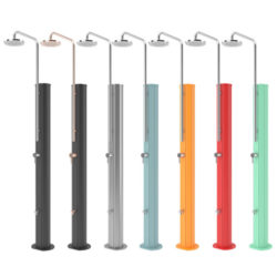 ASTRAL POOL - DOUCHE AP CHROME NON SOLAIRE COULEUR BLEU