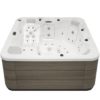 ASTRAL POOL - SPA EMOTION E 5 PLACES 32 JETS LUXE BLANC INFINITY ECOSPA BLUETHOOTH CHROMO