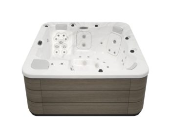 ASTRAL POOL - SPA SELECT E 6 PLACES 51 JETS LUXE BLANC INFINITY ECOSPA BLUETHOOTH CHROMO
