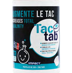 TAC TAB+ 1KG PASTILLE DE 40 G - IMPACT