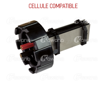 CELLULE COMPATIBLE PARAMOUNT 15 AMP NOIR - KAWANA