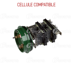 CELLULE COMPATIBLE POOLRITE HC 60-PC 60 AVEC CULOT - KAWANA