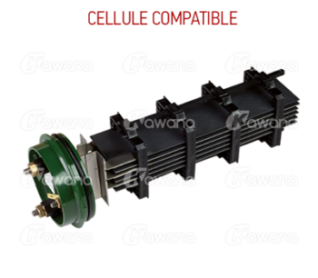 CELLULE COMPATIBLE POOLRITE AKS 250 - KAWANA
