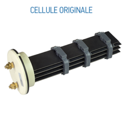 CELLULE ORIGINALE SEL BASIC OU SEL CLEAR 55 OU ENERGIE SEL - 7 PLAQUES - ASTRAL POOL