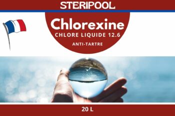 CHLORE LIQUIDE 48 AVEC ANTICALCAIRE - 20L - STERIPOOL – Image 2