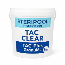 TAC CLEAR - 5 KG - STERIPOOL