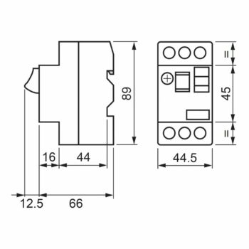 DISJONCTEURS MAGNETO THERMIQUE 16 A a 20 A TRIPOLAIRE - POOLELEC – Image 4