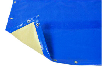 COUVERTURE HIVERNAGE DE SECURITE KOSTOPIL MILOS BLEU FORME C 580 G - WINTERPOOL