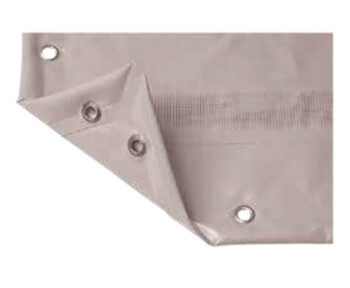 COUVERTURE HIVERNAGE DE SECURITE KOSTOPIL MILOS GRIS FORME C 580 G - WINTERPOOL