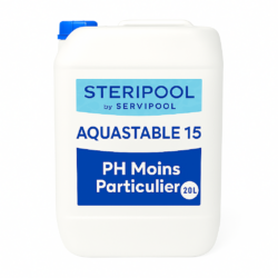 PH MOINS LIQUIDE AQUASTABLE 15 - 20 L - STERIPOOL