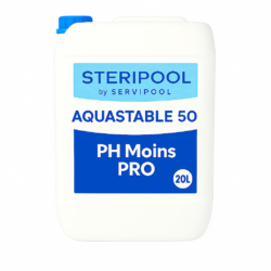 PH MOINS LIQUIDE AQUASTABLE 50 - 20 L - STERIPOOL