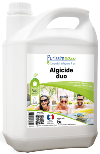 ANTI ALGUES ALGICIDE DUO 5 L - 5L - STERIPOOL