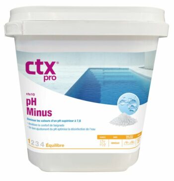 PH MOINS 10 POUDRE - 5 KG - CTX