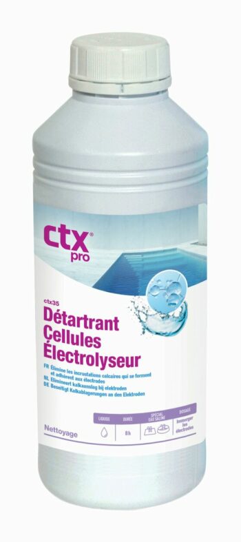 DETARTRANT 35 CELLULE ELECTROLYSE - 1 L - CTX