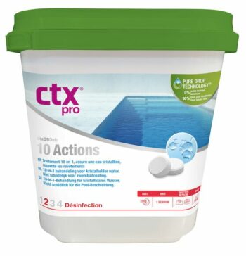 CHLORE MULTIACTIONS SANS CUIVRE 379 CHLORE 5 A GALET 250 G - 5 KG - CTX