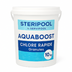 CHLORE AQUABOOST GRANULES - 10 KG - STERIPOOL