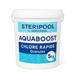 CHLORE AQUABOOST GRANULES - 5 KG - STERIPOOL