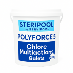 CHLORE POLYFORCE SC 250 G - 5 KG - STERIPOOL