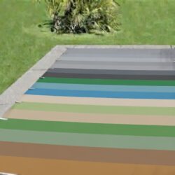 COUVERTURE A BARRES EVO FIXATION PLAGE BOIS 5 x 2 FLUIDRA