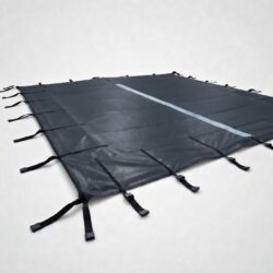 COUVERTURE HIVERNAGE DE SECURITE INTERSUP LUXE VD GRIS FONCE FORME C FLUIDRA