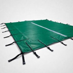 COUVERTURE HIVERNAGE DE SECURITE INTERSUP LUXE VD VERT FORME C FLUIDRA