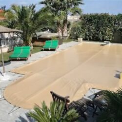 COUVERTURE HIVERNAGE DE SECURITE INTERSUP TOP VT BEIGE FORME A FLUIDRA