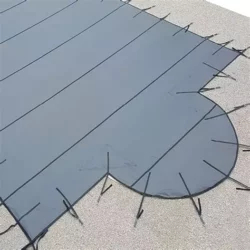 FILET HIVERNAGE DE SECURITE GRILLE TIBLE VD BLEU/NOIR FORME A FLUIDRA