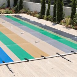 COUVERTURE A BARRES TRAMONTANE PLUS PITON DOUILLE 9 x 4,5 FLUIDRA