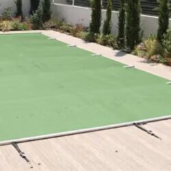 COUVERTURE A BARRES TRAMONTANE PLUS AMANDE FIXATION PLAGE BOIS FLUIDRA